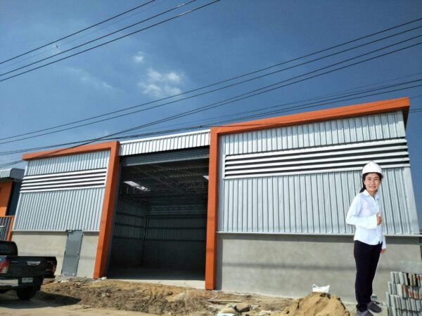 โกดังโรงงานสำเร็จรูป HW-CT 12x18x6 m. - Image 8