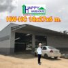 โกดังโรงงานสำเร็จรูป HW-HC 18x27x6 ม.