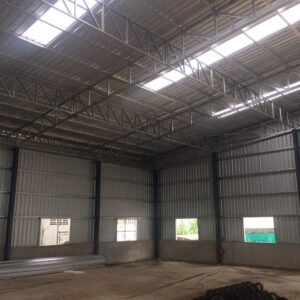โกดังโรงงานสำเร็จรูป แบบ HW-HC ขนาด17x22.5x7. m.