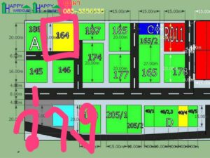 ผังโกดังให้เช่าโครงการเทพารักา์ษ์ 1
