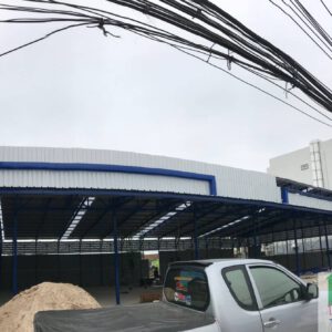 โกดังโรงงานสำเร็จรูป แบบ HW-C (cold form) ขนาด26x15x6 m.